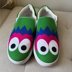 Philly goat Phillies baseball Philly phanatic shoes